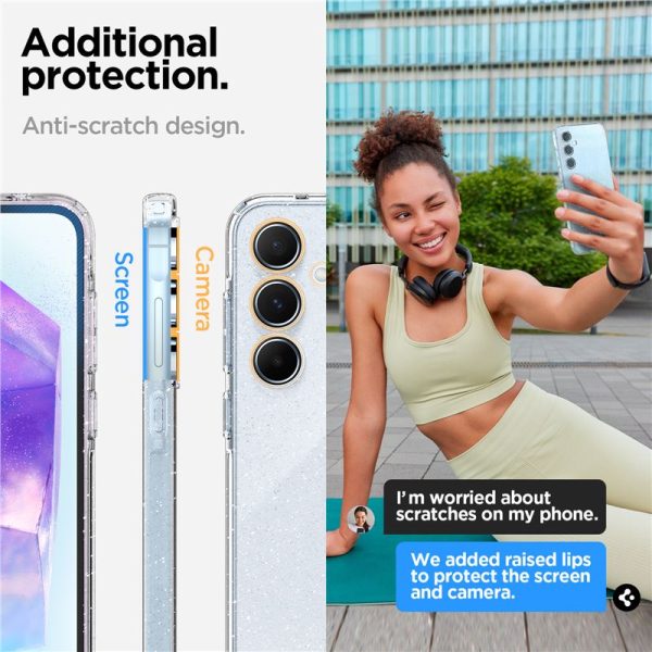 Θήκη Spigen Liquid Crystal Glitter-Samsung Galaxy A55 5G (ACS07538) - Image 28