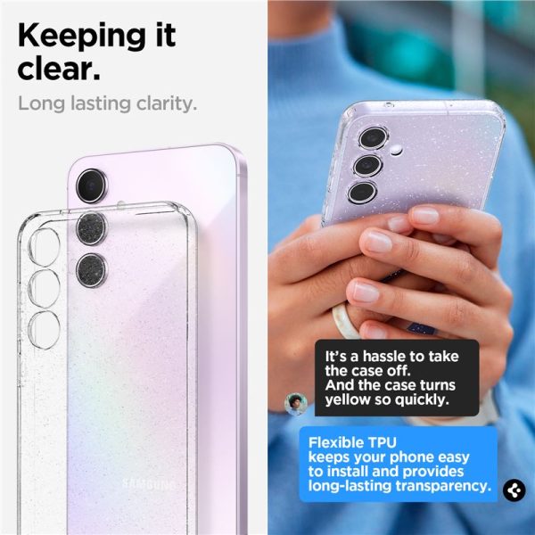 Θήκη Spigen Liquid Crystal Glitter-Samsung Galaxy A55 5G (ACS07538) - Image 36