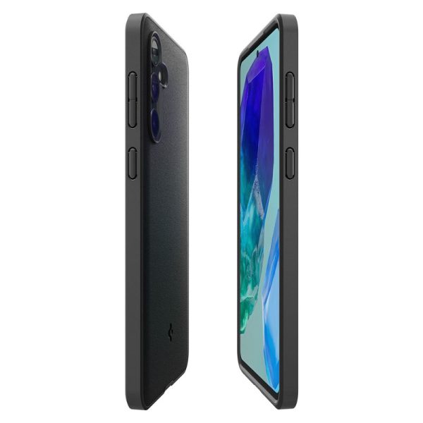 SPIGEN ESSENTIAL SANDBLAST GALAXY M55 5G MATTE BLACK (ACS07541) - Image 21