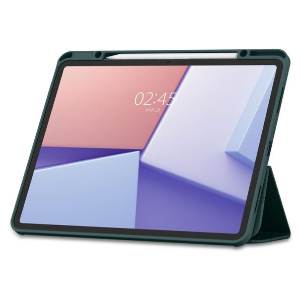 SPIGEN URBAN FIT-Apple iPad Air 13" 1/2 Gen. MIDNIGHT GREEN (ACS07672) - Image 30
