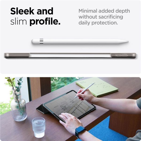 SPIGEN SMART FOLD IPAD-Apple iPad Air 13" 1/2 Gen. BLACK (ACS07676) - Image 20