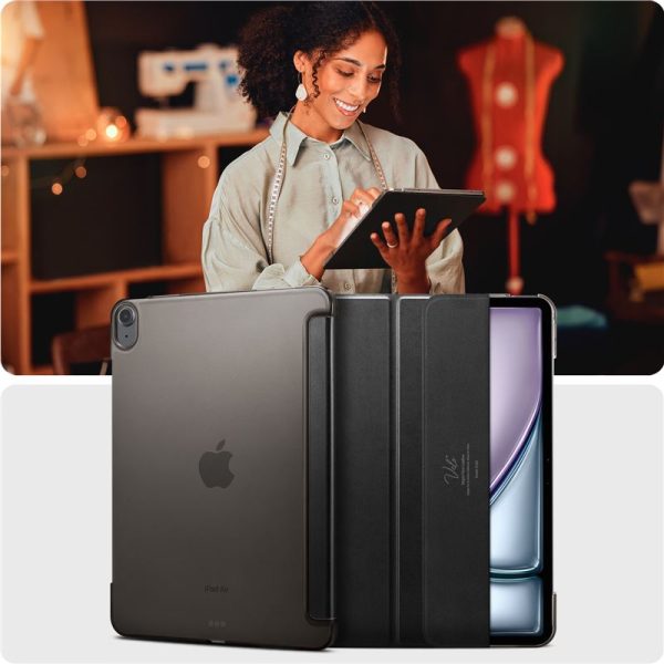SPIGEN SMART FOLD IPAD-Apple iPad Air 13" 1/2 Gen. BLACK (ACS07676) - Image 29