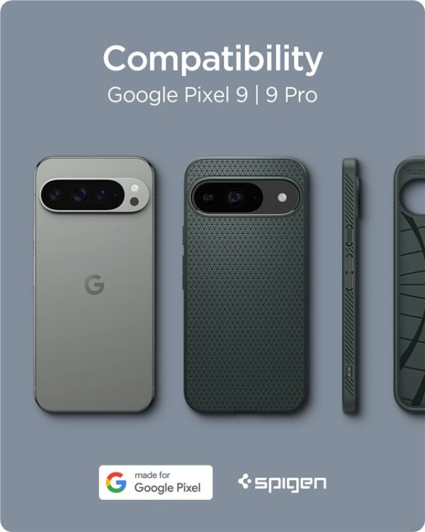 SPIGEN LIQUID AIR GOOGLE PIXEL 9 / 9 PRO ABYSS GREEN (ACS07683) - Image 17