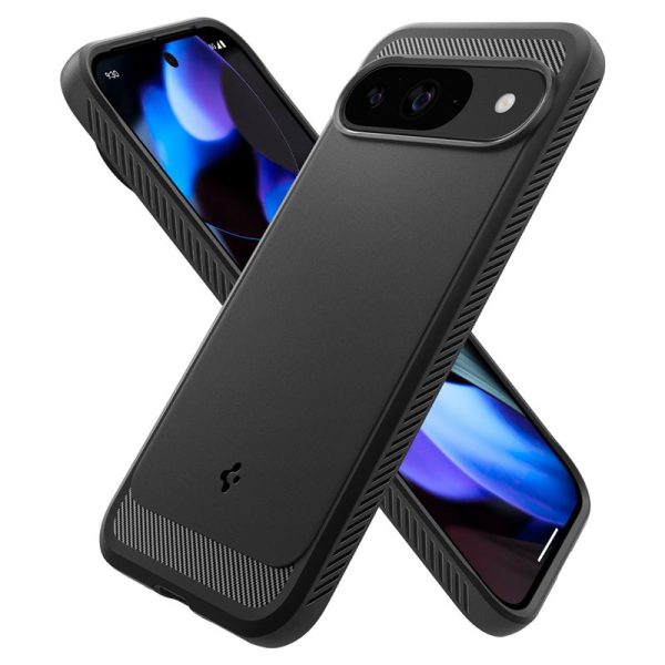 SPIGEN RUGGED ARMOR GOOGLE PIXEL 9 / 9 PRO MATTE BLACK (ACS07685) - Image 33