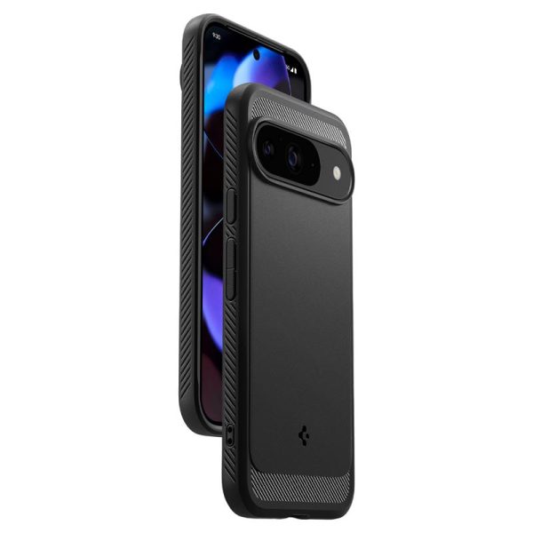 SPIGEN RUGGED ARMOR GOOGLE PIXEL 9 / 9 PRO MATTE BLACK (ACS07685) - Image 34