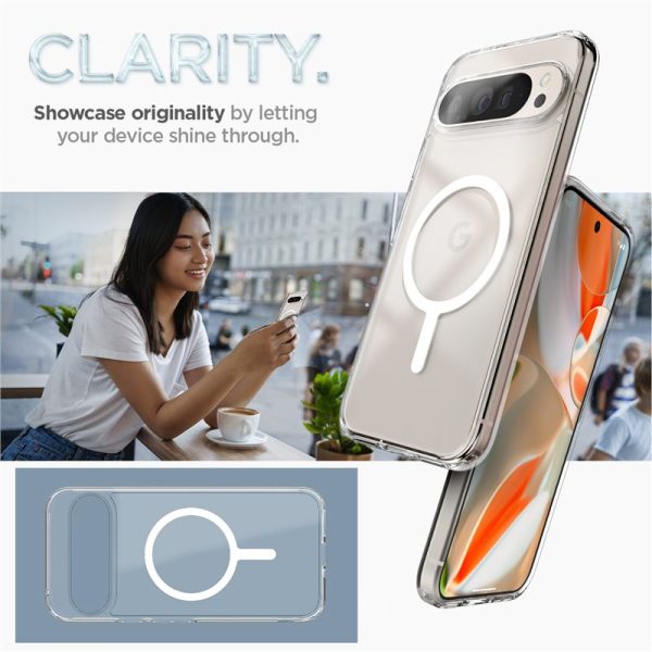 SPIGEN ULTRA HYBRID ONETAP RING MAGSAFE GOOGLE PIXEL 9 PRO WHITE (ACS07686) - Image 15