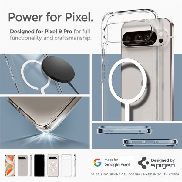 SPIGEN ULTRA HYBRID ONETAP RING MAGSAFE GOOGLE PIXEL 9 PRO WHITE (ACS07686) - Image 19