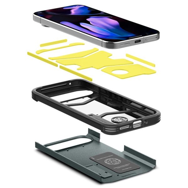 SPIGEN TOUGH ARMOR GOOGLE PIXEL 9 / 9 PRO ABYSS GREEN (ACS07694) - Image 29