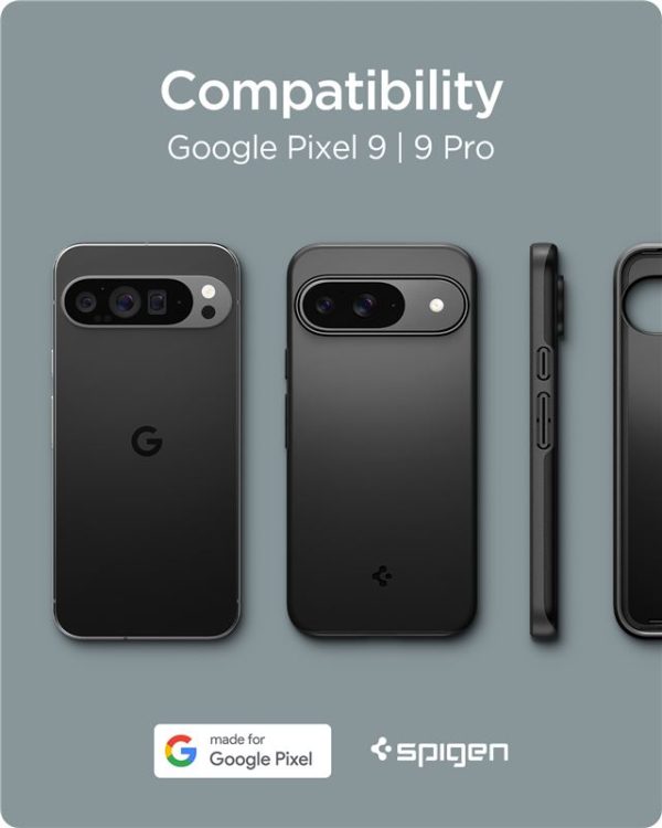 SPIGEN THIN FIT GOOGLE PIXEL 9 / 9 PRO BLACK (ACS07697) - Image 13