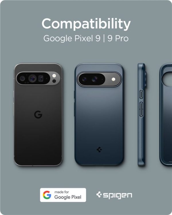 SPIGEN THIN FIT GOOGLE PIXEL 9 / 9 PRO METAL SLATE (ACS07698) - Image 13