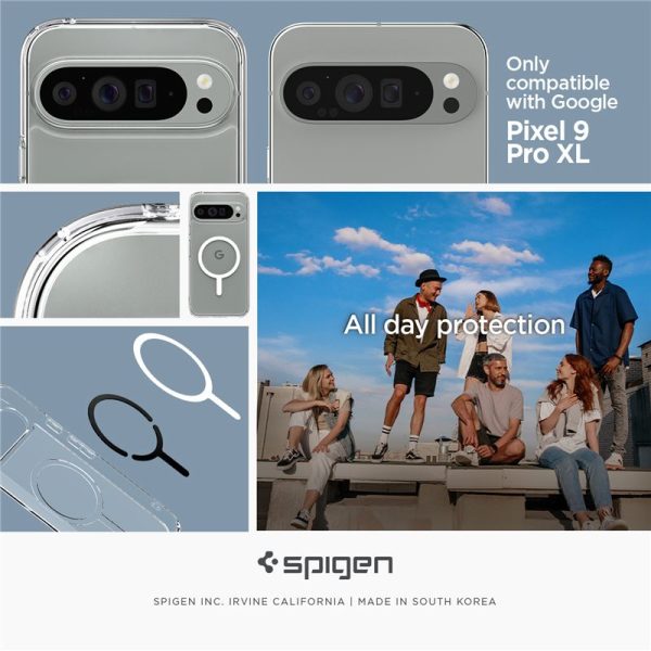 SPIGEN ULTRA HYBRID ONETAP RING MAGSAFE GOOGLE PIXEL 9 PRO XL WHITE (ACS07720) - Image 19