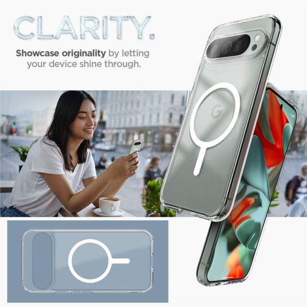 SPIGEN ULTRA HYBRID ONETAP RING MAGSAFE GOOGLE PIXEL 9 PRO XL WHITE (ACS07720) - Image 20