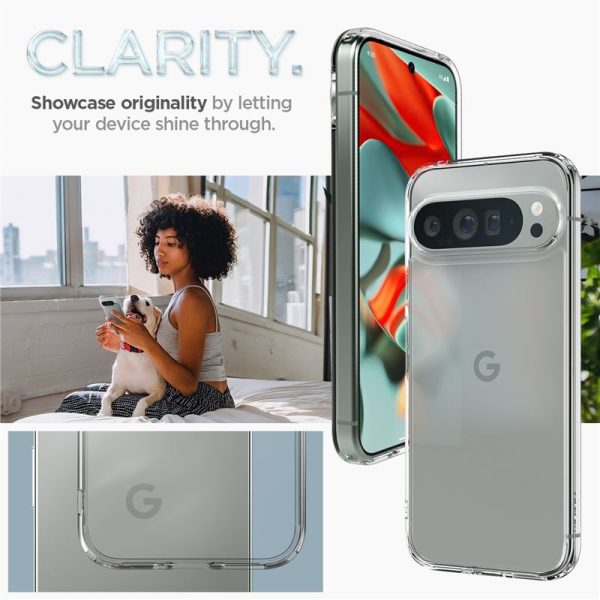 SPIGEN ULTRA HYBRID GOOGLE PIXEL 9 PRO XL CRYSTAL CLEAR (ACS07721) - Image 19