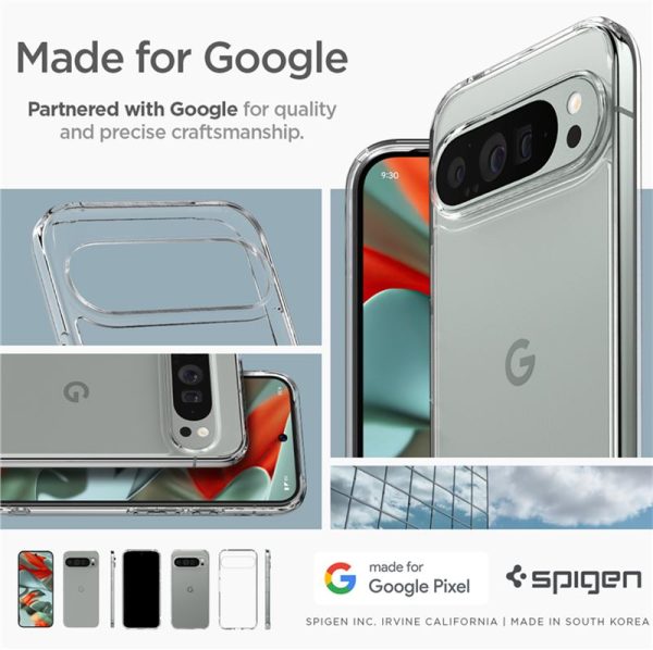 SPIGEN ULTRA HYBRID GOOGLE PIXEL 9 PRO XL CRYSTAL CLEAR (ACS07721) - Image 23