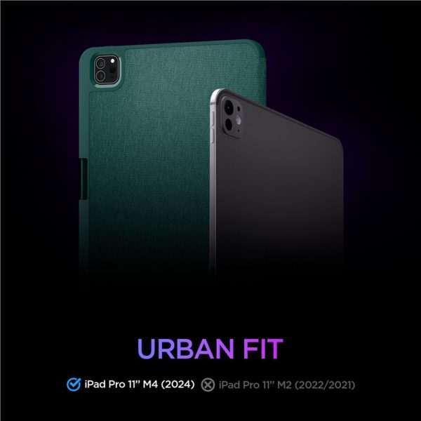 SPIGEN URBAN FIT IPAD PRO 11 5 / 2024 MIDNIGHT GREEN (ACS07759) - Image 22