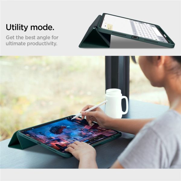 SPIGEN URBAN FIT IPAD PRO 11 5 / 2024 MIDNIGHT GREEN (ACS07759) - Image 26