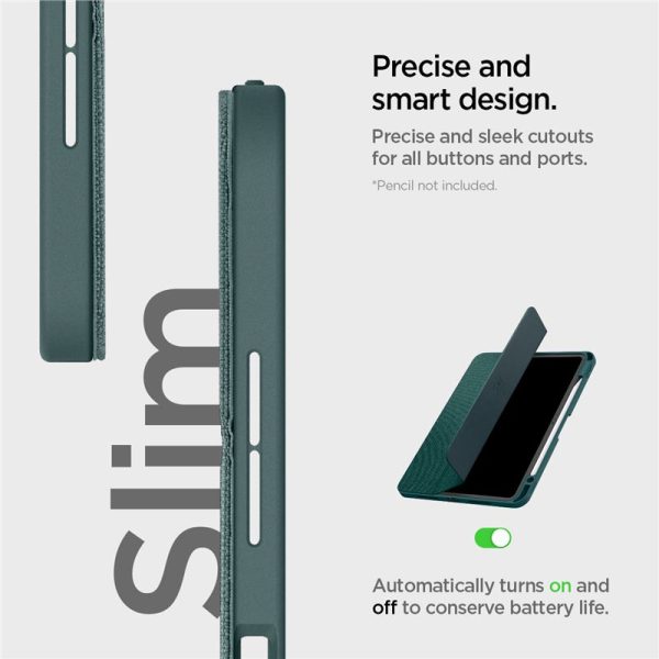 SPIGEN URBAN FIT IPAD PRO 11 5 / 2024 MIDNIGHT GREEN (ACS07759) - Image 27