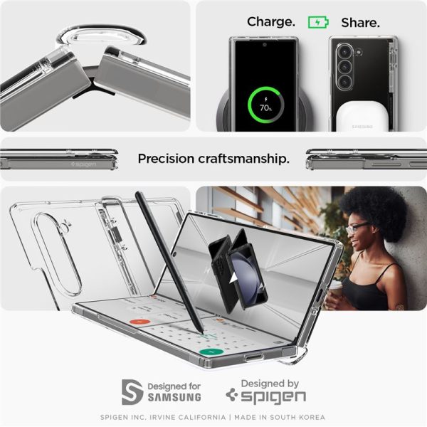 Θήκη Spigen Ultra Hybrid Pro Clear-Samsung Galaxy Z Fold 6 (ACS07813) - Image 16