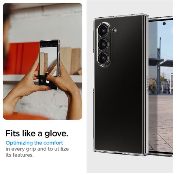 Θήκη Spigen AirSkin Clear-Samsung Galaxy Z Fold 6 (ACS07815) - Image 18