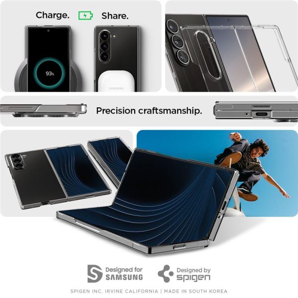Θήκη Spigen AirSkin Clear-Samsung Galaxy Z Fold 6 (ACS07815) - Image 20