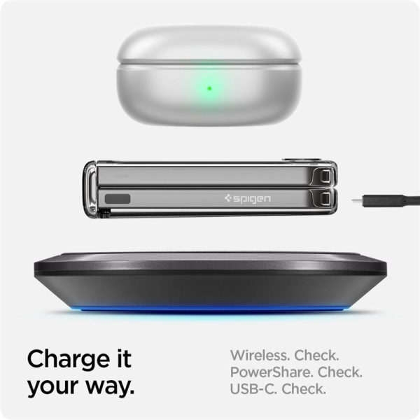 Θήκη Spigen Ultra Hybrid Pro Clear-Samsung Galaxy Z Flip 6 (ACS07834) - Image 15