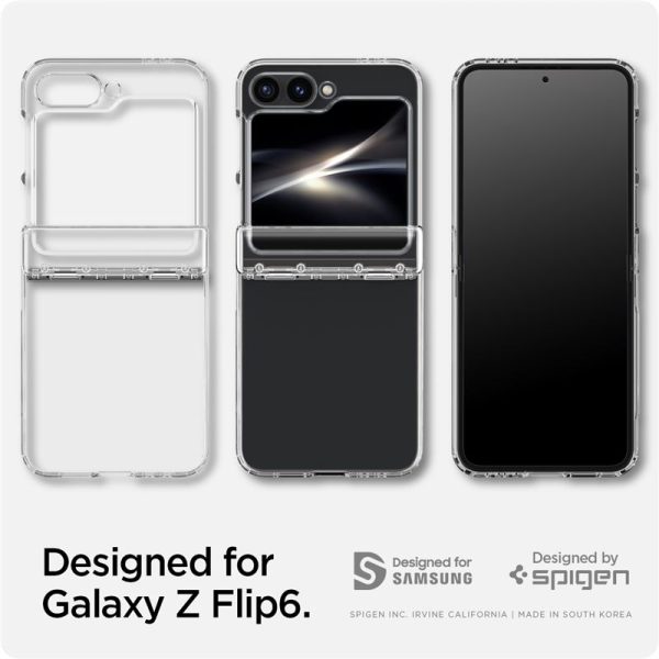 Θήκη Spigen Ultra Hybrid Pro Clear-Samsung Galaxy Z Flip 6 (ACS07834) - Image 22