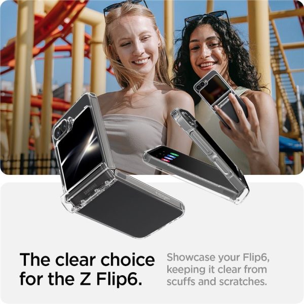 Θήκη Spigen Ultra Hybrid Pro Clear-Samsung Galaxy Z Flip 6 (ACS07834) - Image 23