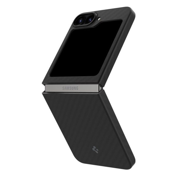 Θήκη Spigen AirSkin Aramid Black-Samsung Galaxy Z Flip 6/7 FE (ACS07843) - Image 18