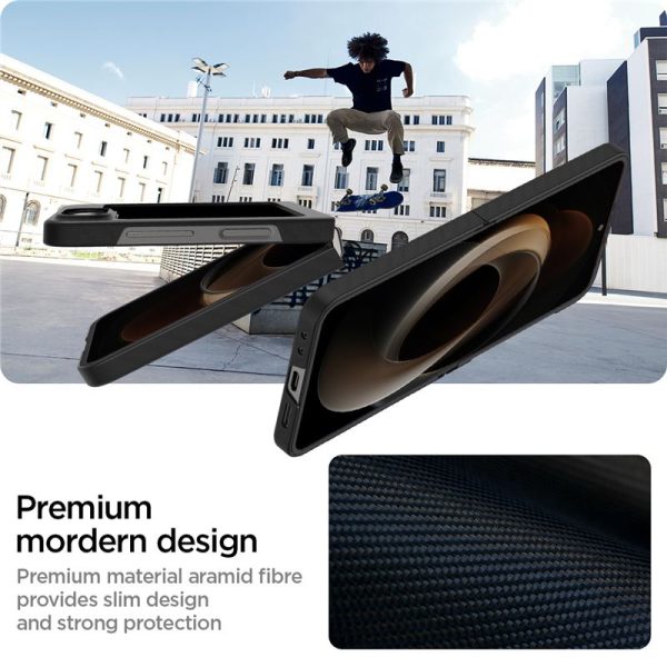 Θήκη Spigen AirSkin Aramid Black-Samsung Galaxy Z Flip 6/7 FE (ACS07843) - Image 23