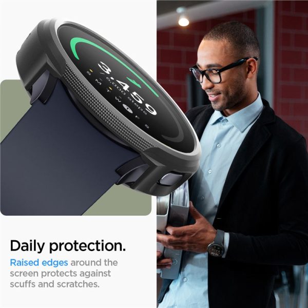 Θήκη Spigen Liquid Air Black-Samsung Galaxy Watch 7 40mm (ACS07899) - Image 19