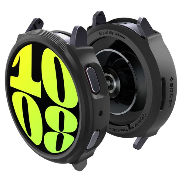 Θήκη Spigen Liquid Air Black-Samsung Galaxy Watch 7 44mm (ACS07900) - Image 29