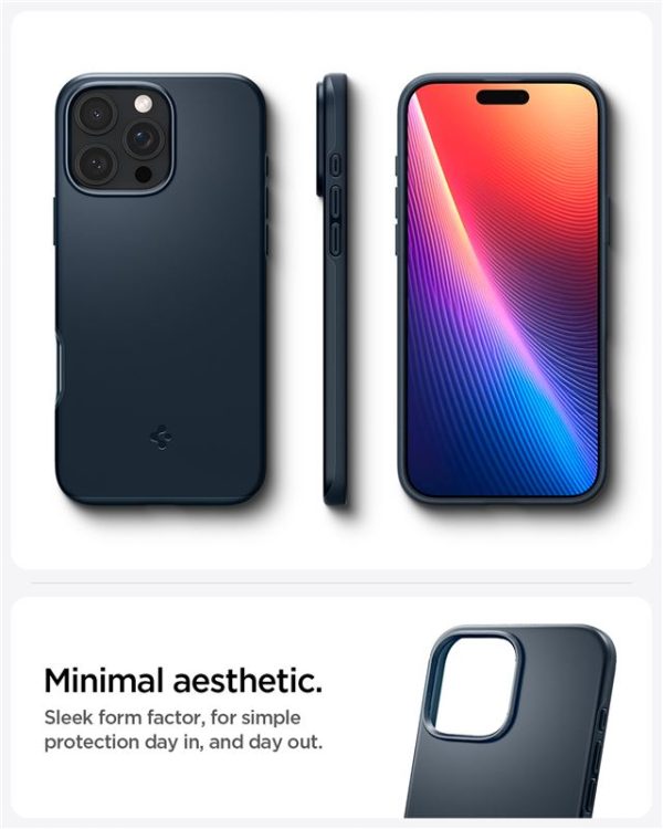 Θήκη Spigen Thin Fit (MagFit) Metal Slate-Apple iPhone 16 Pro Max (ACS07980) - Image 18