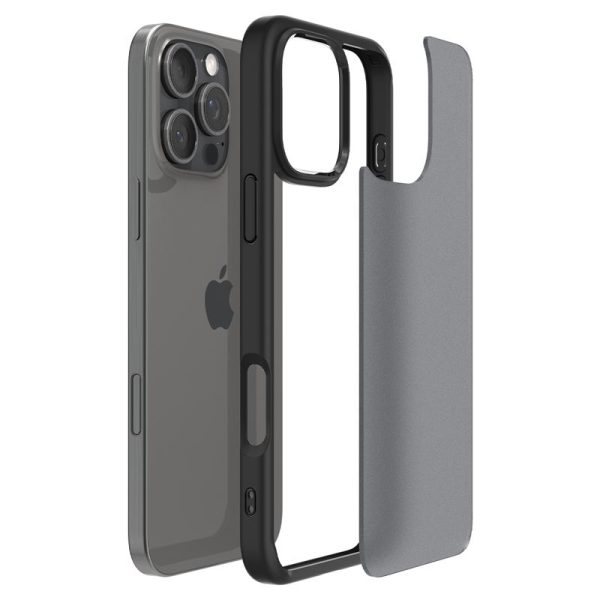 Θήκη Spigen Ultra Hybrid Frost Black-Apple iPhone 16 Pro Max (ACS07995) - Image 24