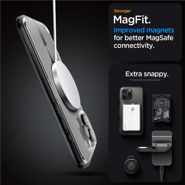 Θήκη Spigen Ultra Hybrid (MagFit) Graphite-Apple iPhone 16 Pro Max (ACS07999) - Image 8