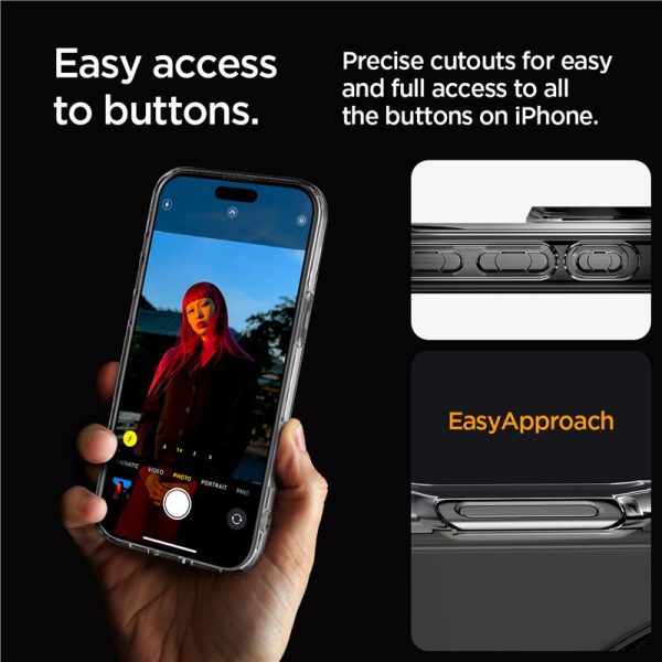 Θήκη Spigen Ultra Hybrid (MagFit) Carbon Fiber-Apple iPhone 16 Pro Max (ACS08000) - Image 10