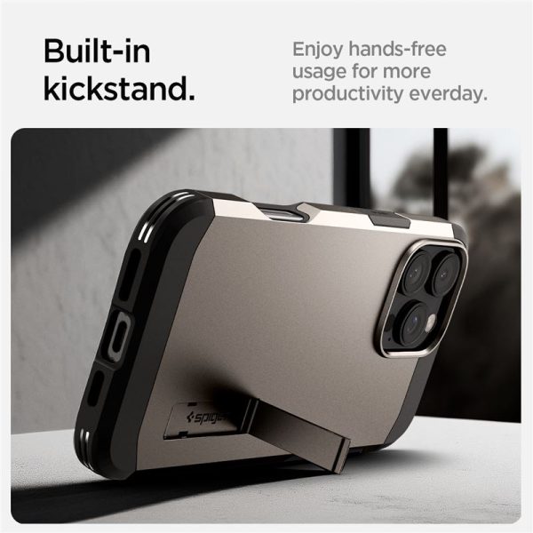 SPIGEN TOUGH ARMOR MAG MAGSAFE IPHONE 16 PRO MAX GUNMETAL (ACS08012) - Image 16