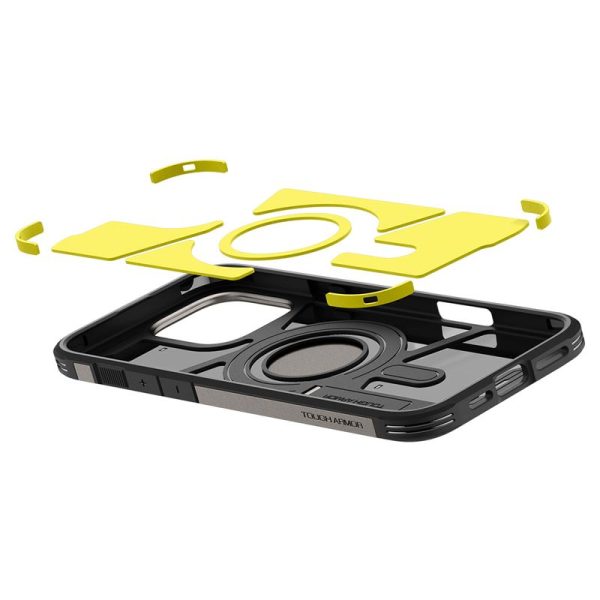SPIGEN TOUGH ARMOR MAG MAGSAFE IPHONE 16 PRO MAX GUNMETAL (ACS08012) - Image 23