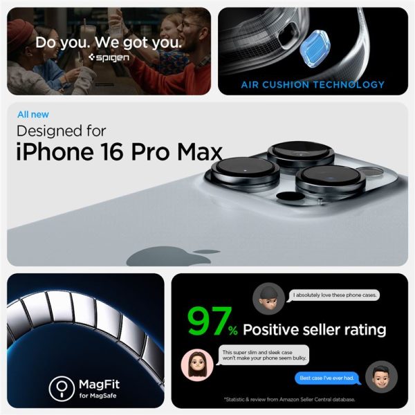 SPIGEN TOUGH ARMOR MAG MAGSAFE IPHONE 16 PRO MAX GUNMETAL (ACS08012) - Image 26