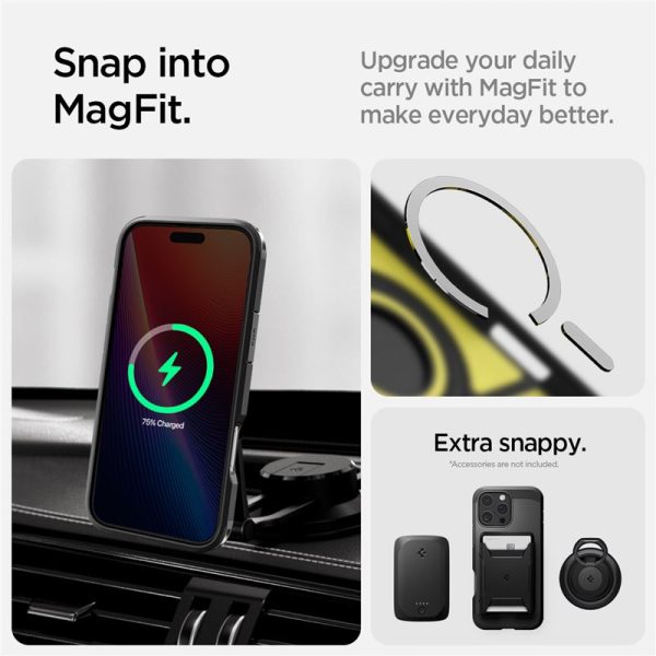Θήκη Spigen Tough Armor AI (MagFit) Black-Apple iPhone 16 Pro Max (ACS08013) - Image 18