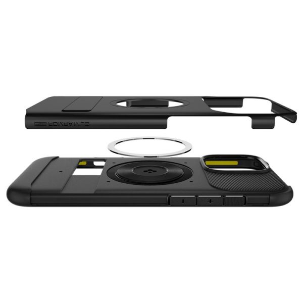 Θήκη Spigen Slim Armor (MagFit) Black-Apple iPhone 16 Pro Max (ACS08034) - Image 24