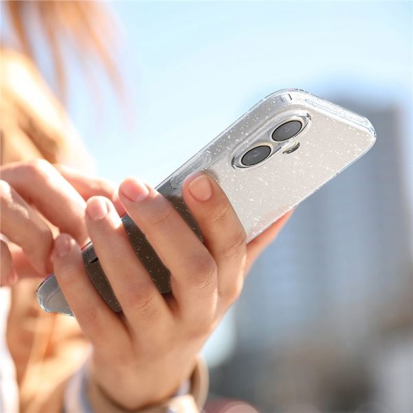 Θήκη Spigen Liquid Crystal Glitter Crystal Quartz-Apple iPhone 16 Plus (ACS08065) - Image 20