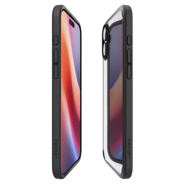 Θήκη Spigen Ultra Hybrid Matte Black-Apple iPhone 16 Plus (ACS08072) - Image 23