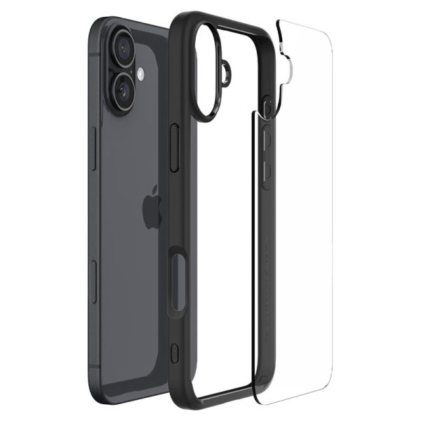 Θήκη Spigen Ultra Hybrid Matte Black-Apple iPhone 16 Plus (ACS08072) - Image 24