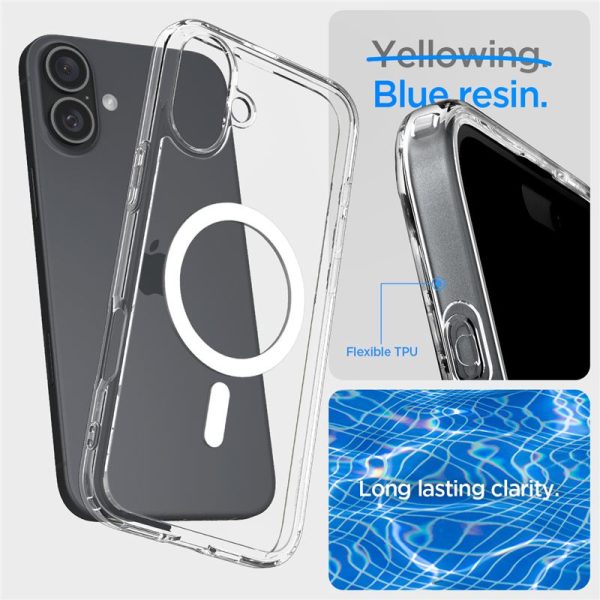 Θήκη Spigen Ultra Hybrid (MagFit) White-Apple iPhone 16 Plus (ACS08075) - Image 18