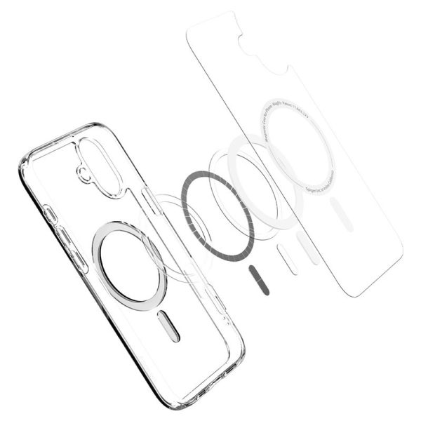 Θήκη Spigen Ultra Hybrid (MagFit) White-Apple iPhone 16 Plus (ACS08075) - Image 29