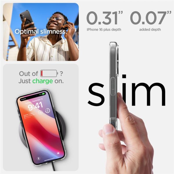 Θήκη Spigen Ultra Hybrid (MagFit) Black-Apple iPhone 16 Plus (ACS08076) - Image 16