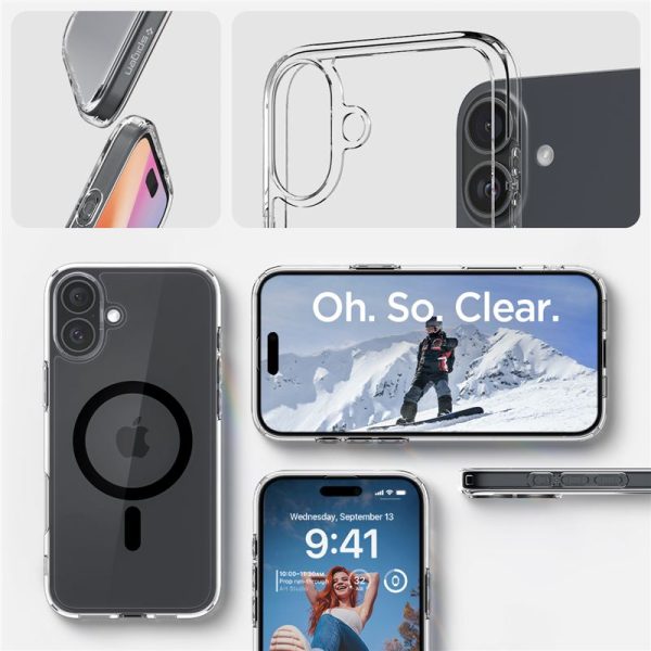 Θήκη Spigen Ultra Hybrid (MagFit) Black-Apple iPhone 16 Plus (ACS08076) - Image 17