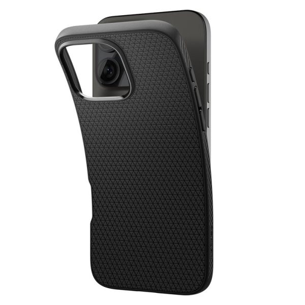 Θήκη Spigen Liquid Air Matte Black-Apple iPhone 16 Pro (ACS08117) - Image 12