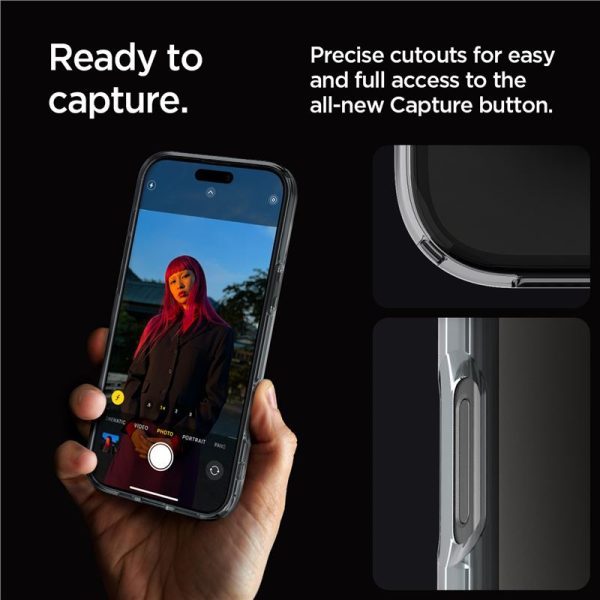 Θήκη Spigen Ultra Hybrid Space Crystal-Apple iPhone 16 Pro (ACS08123) - Image 18