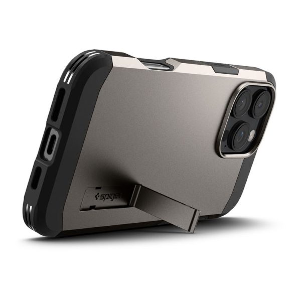 Θήκη Spigen Tough Armor AI (MagFit) Gunmetal-Apple iPhone 16 Pro (ACS08145) - Image 19